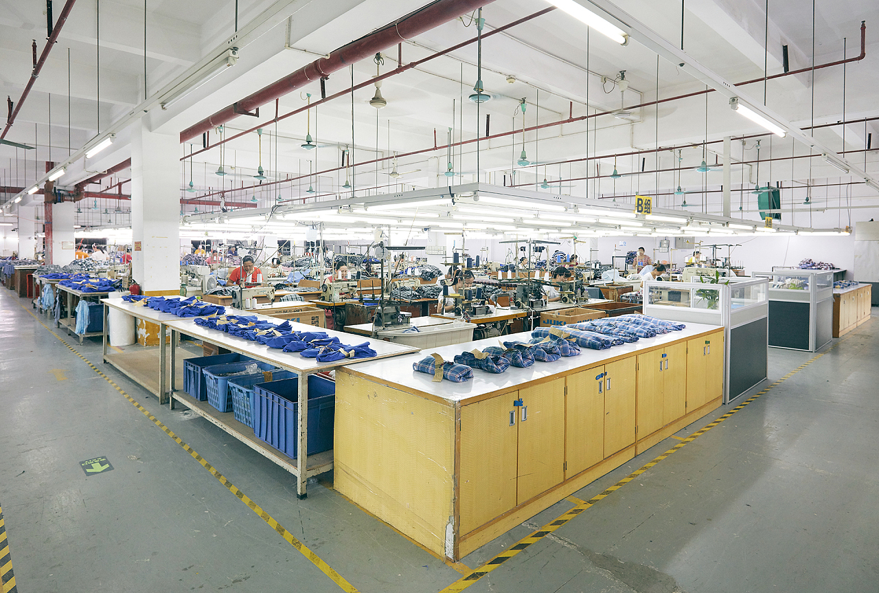 文華制衣公司 以影像記錄匠心，專業攝影團隊為深圳東莞工廠環境紀實